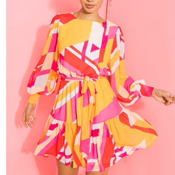 Flying Tomato Dresses & Skirts - FLYING TOMATO WHISPERS IN THE WIND WOVEN MINI